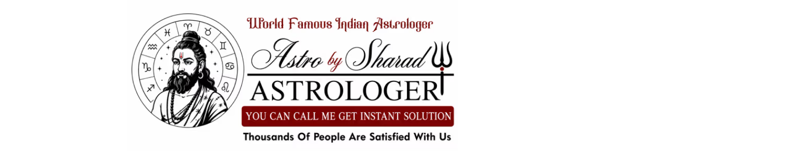 Astrobysharad Landing page