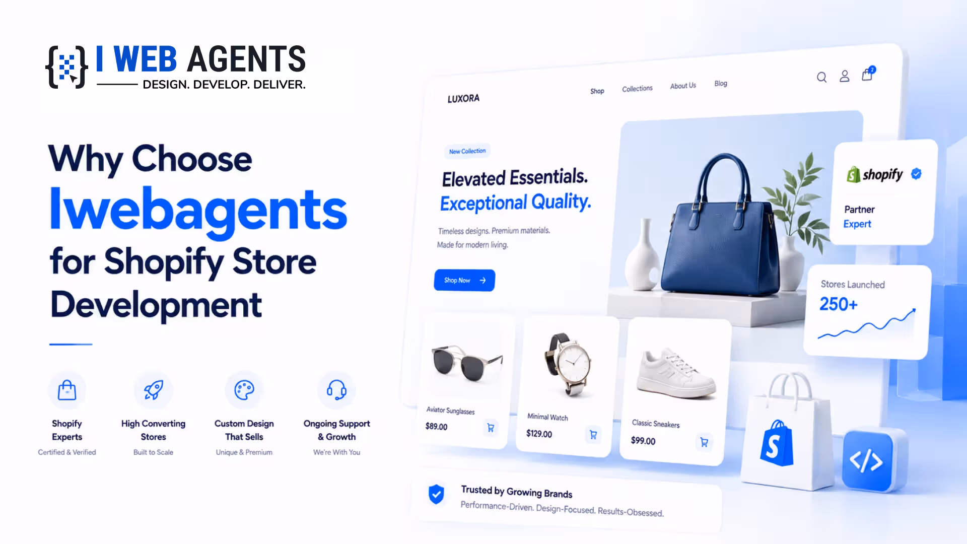 Why Choose Iwebagents for Shopify Store Development
