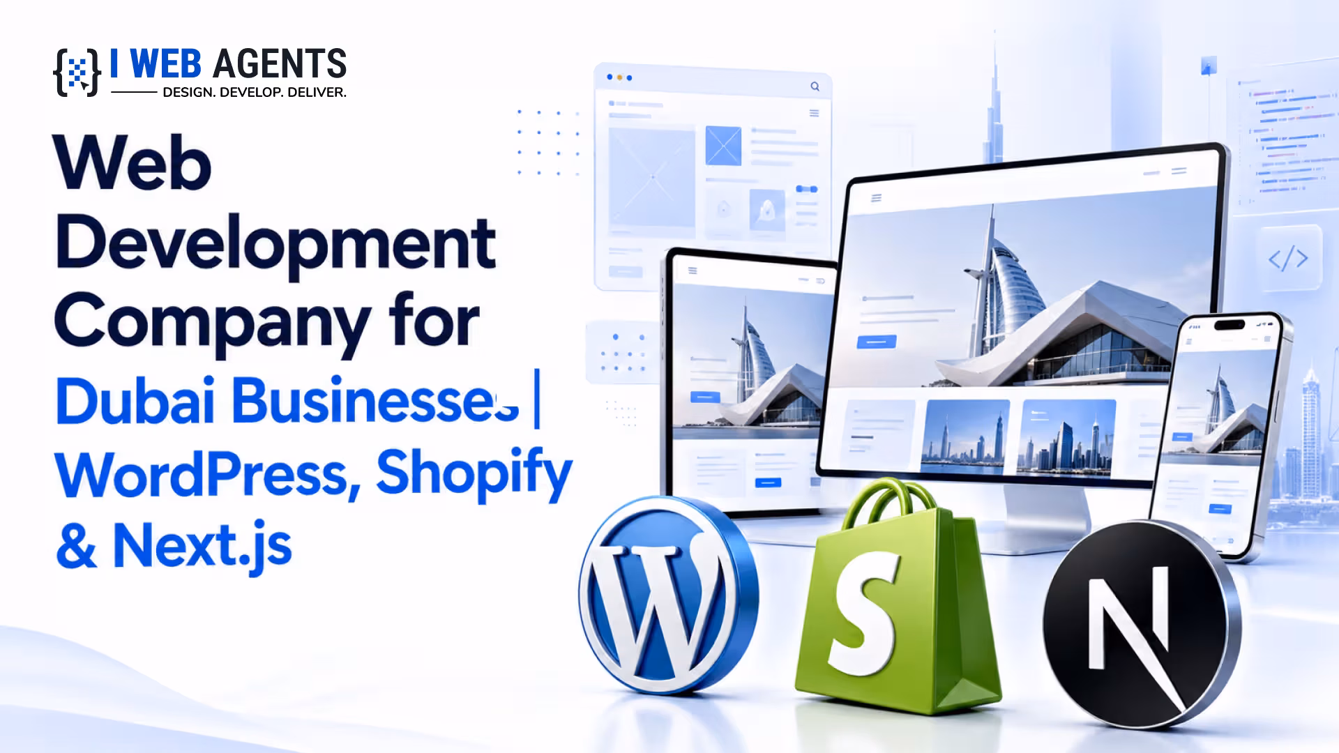 Web Development Company for Dubai Businesses | WordPress, Shopify & Next.js